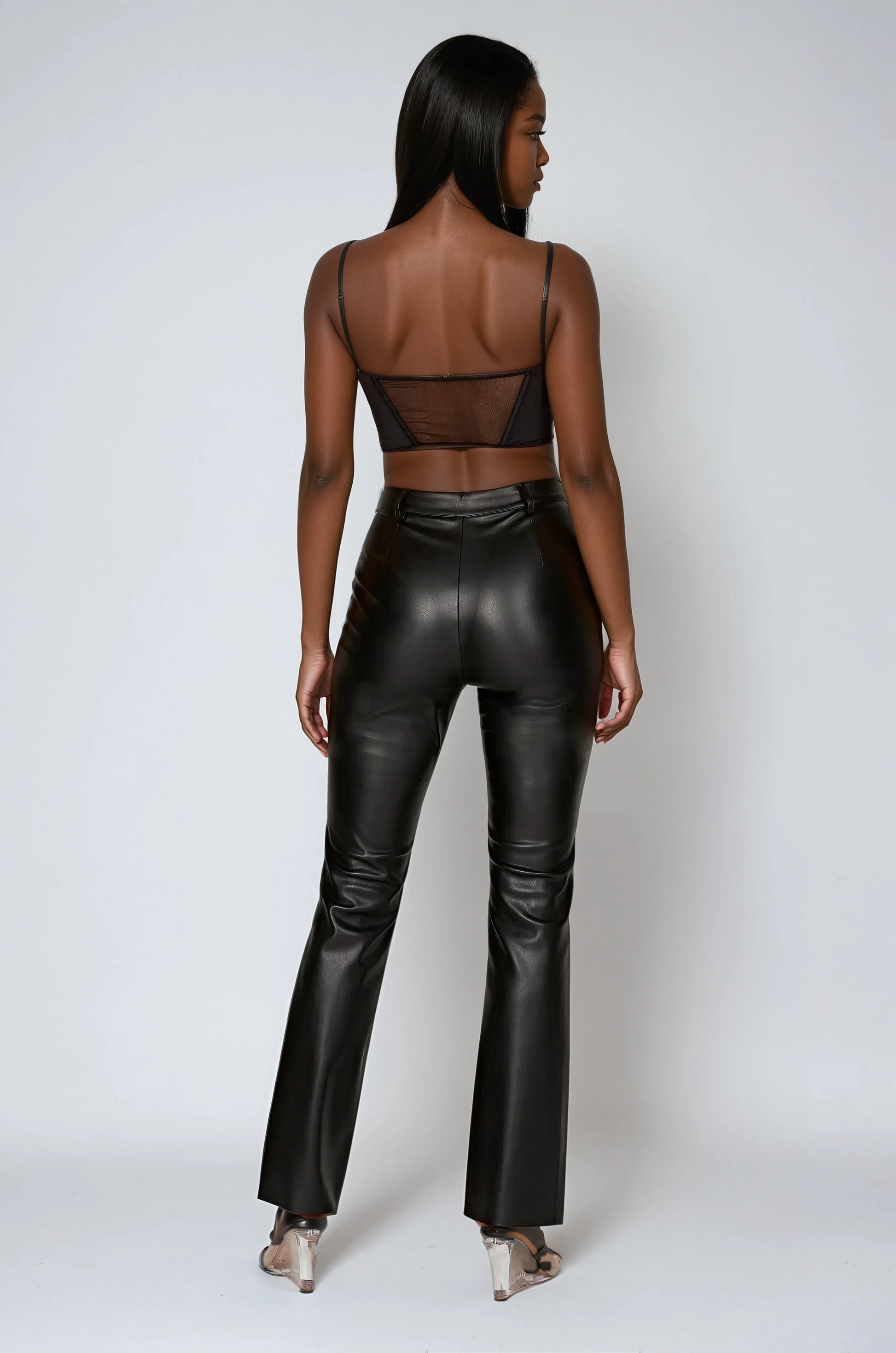 Sienna Straight Leg Faux Leather Pants