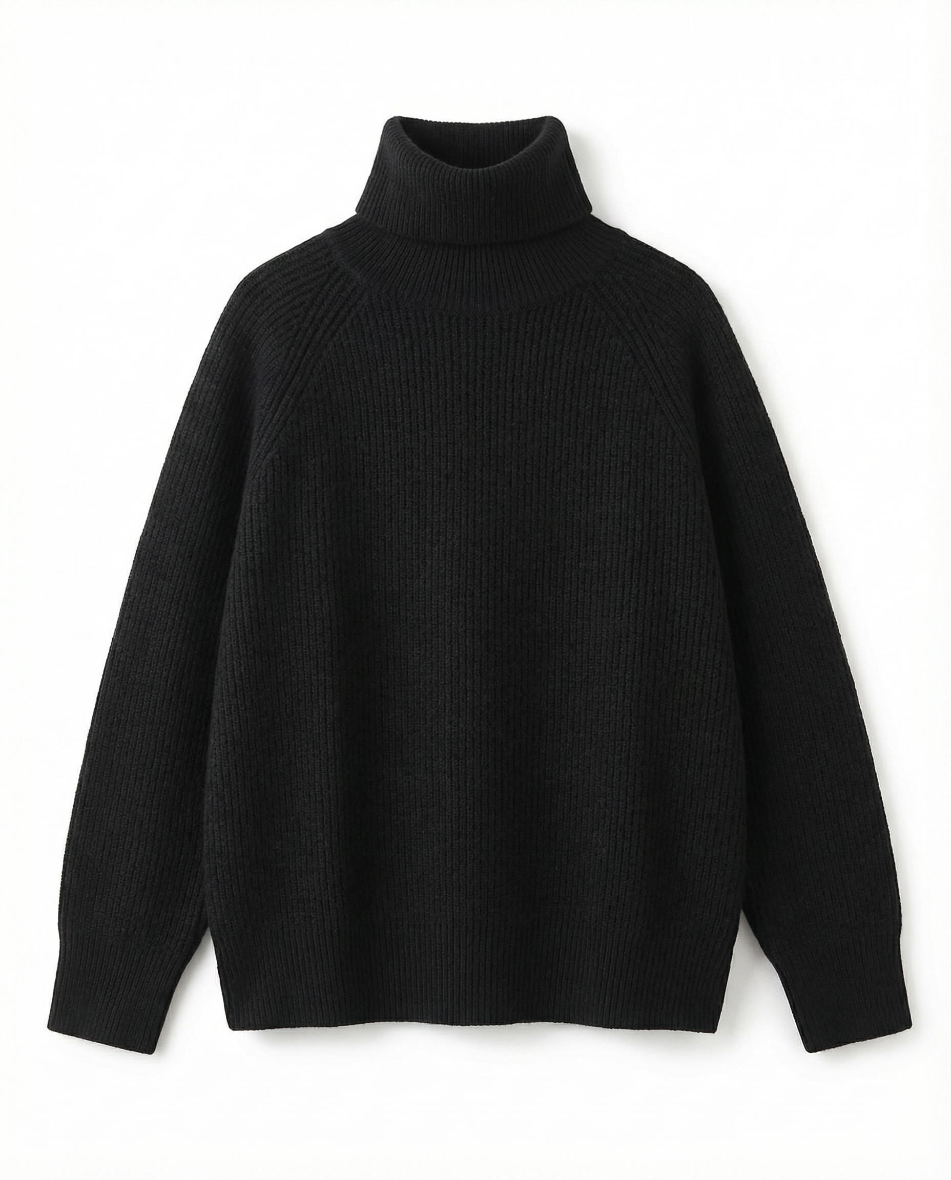 Harper Asymmetric Button-Neck Knit Sweater