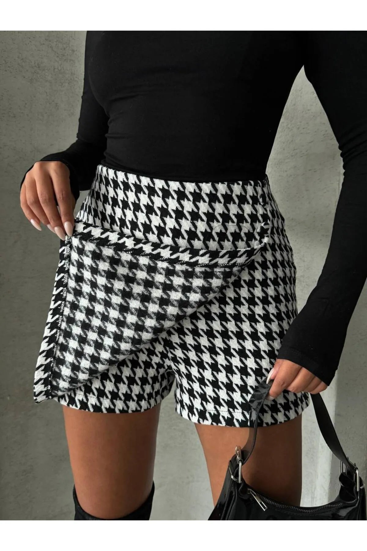 Parisian Check Mini Skirt