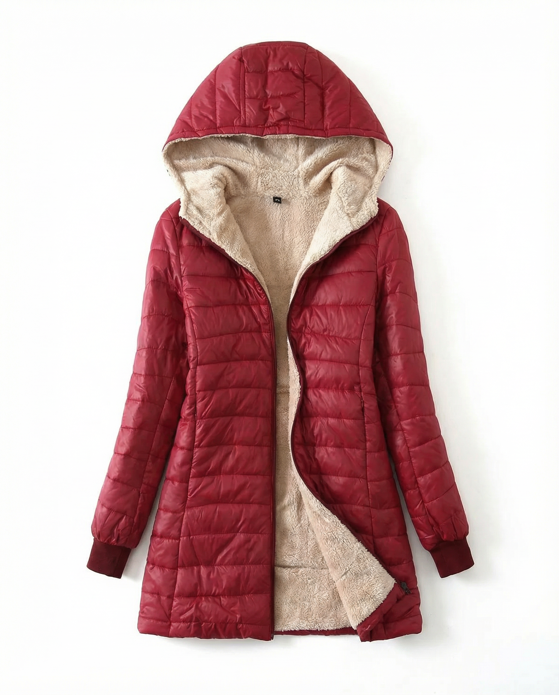 CozyCore Longline Puffer Coat