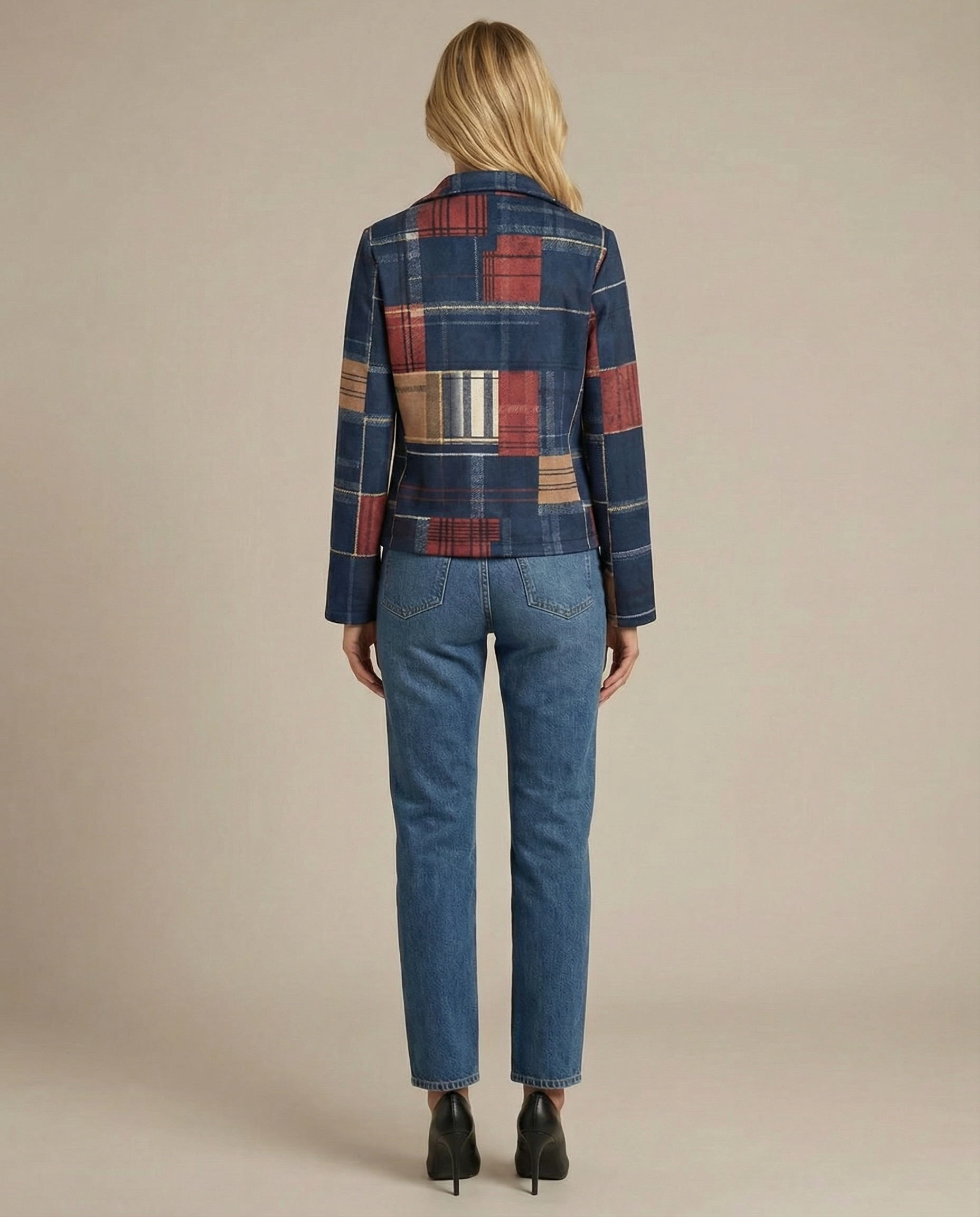 Heritage Plaid Button-Up Jacket