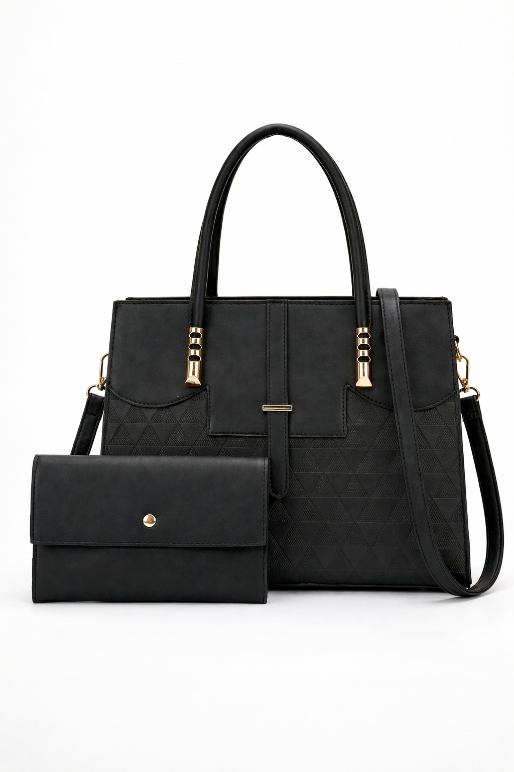 Élan Geometry Handbag Set