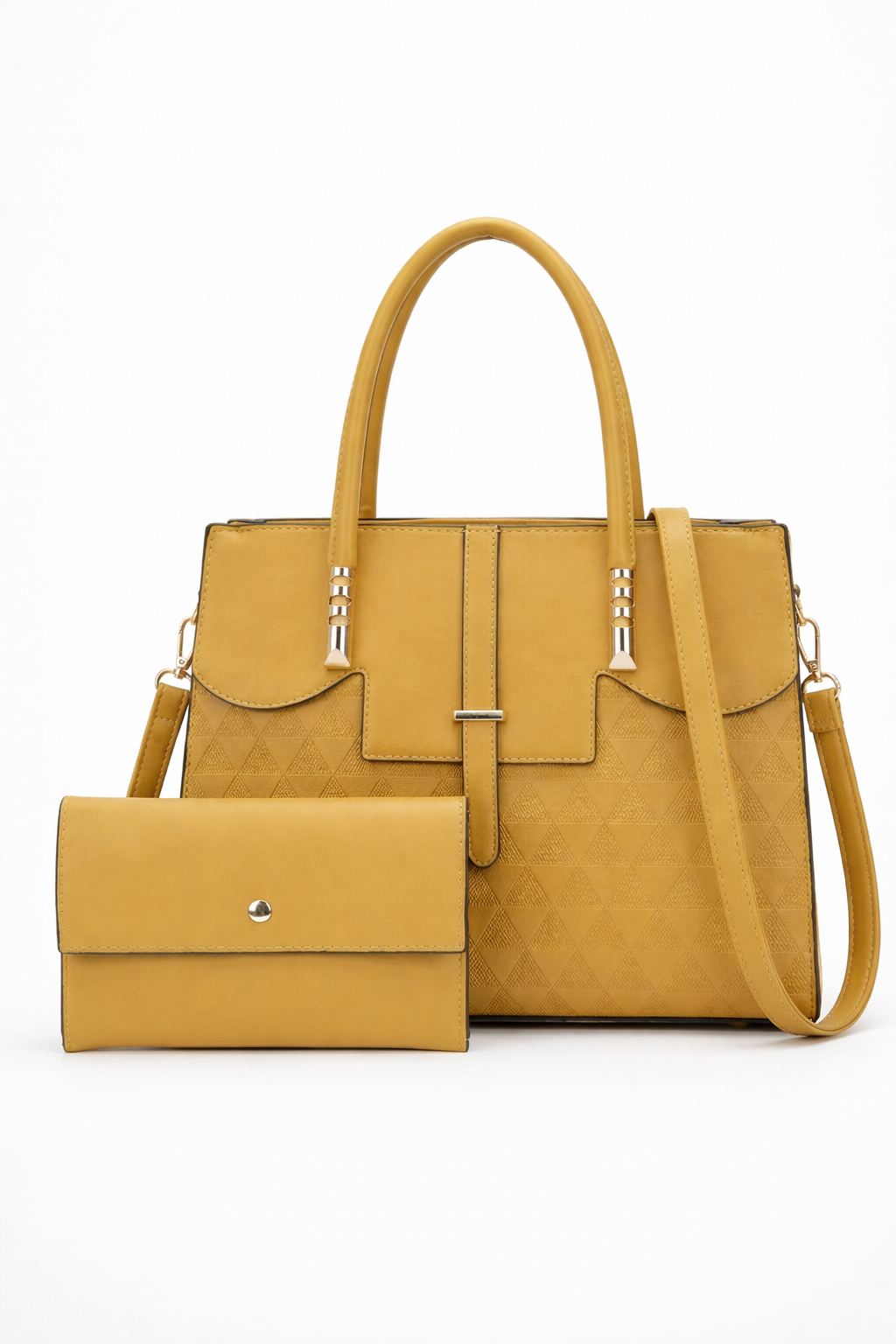 Élan Geometry Handbag Set