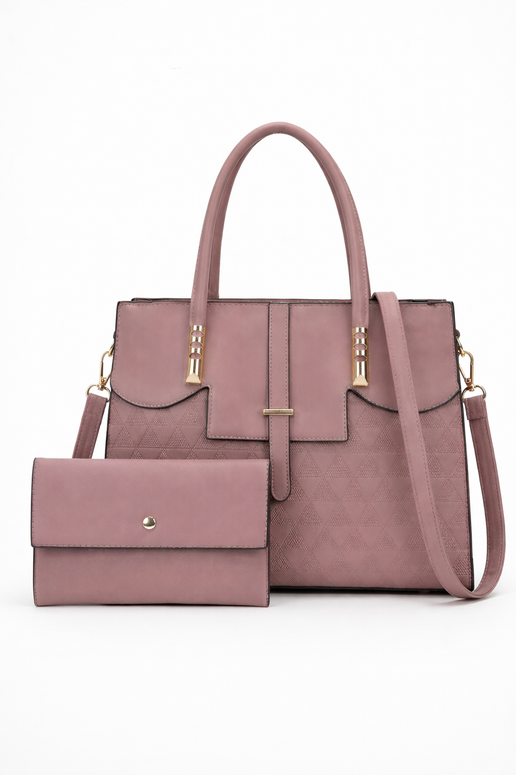 Élan Geometry Handbag Set