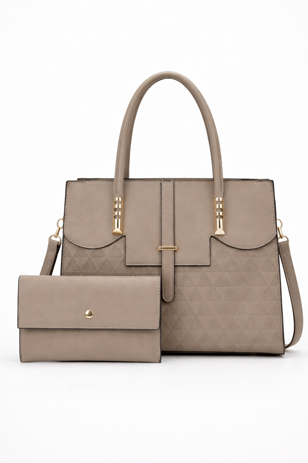 Élan Geometry Handbag Set