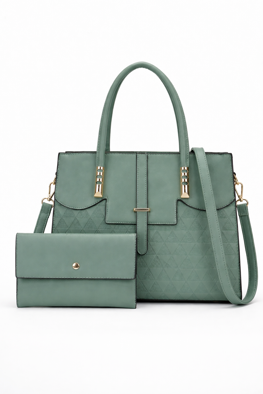 Élan Geometry Handbag Set