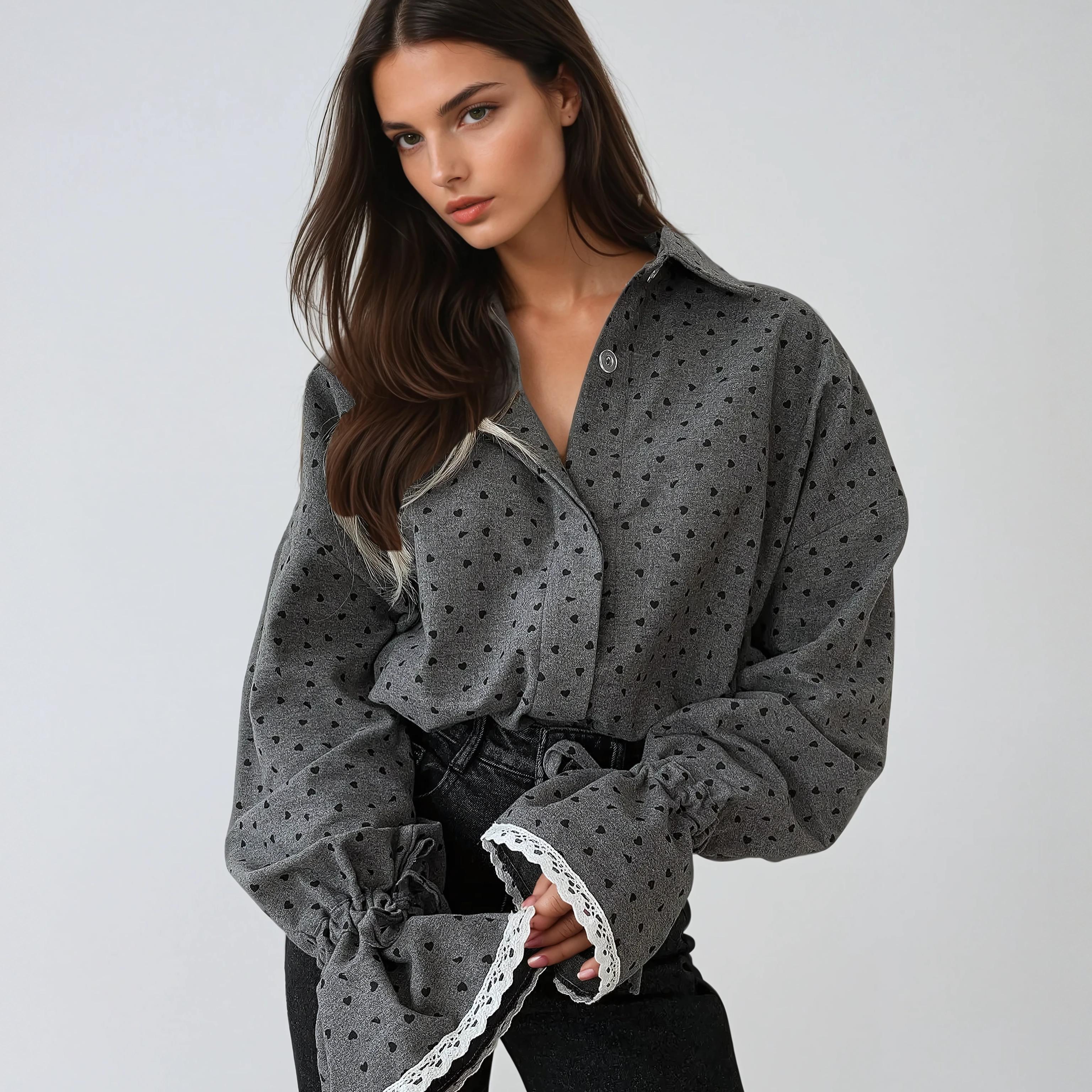 Eleanor Ruffle Sleeve Blouse