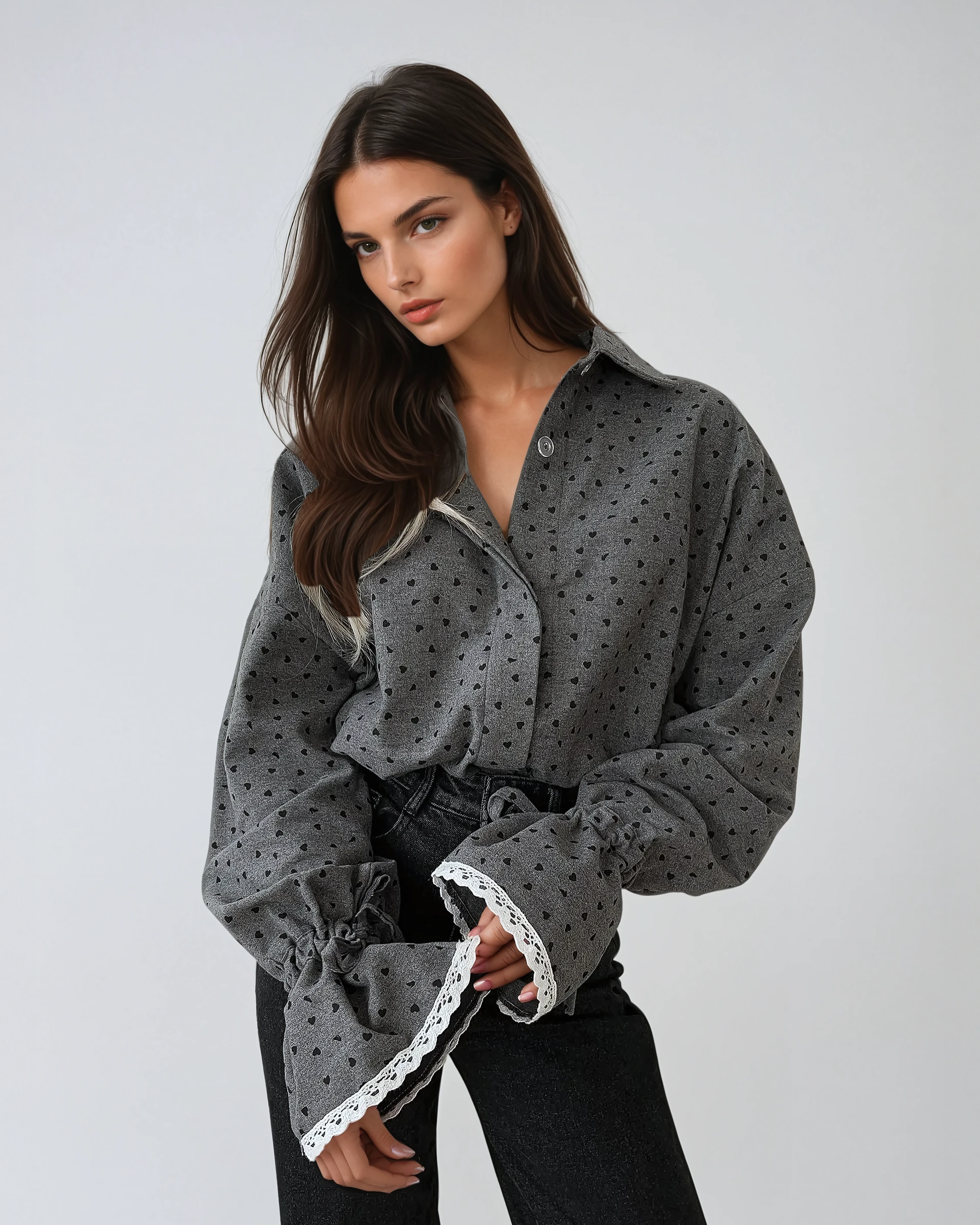 Eleanor Ruffle Sleeve Blouse