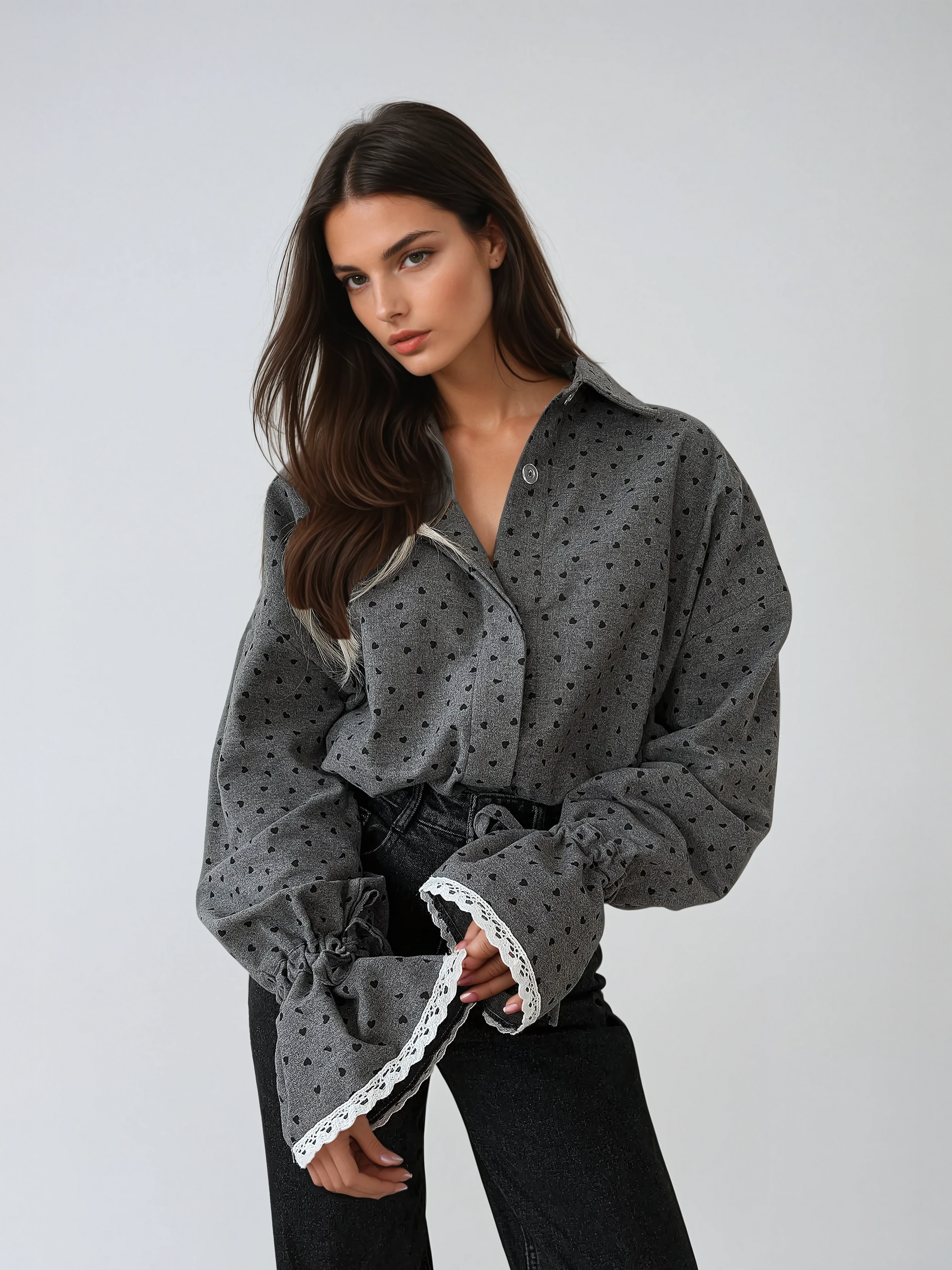 Eleanor Ruffle Sleeve Blouse