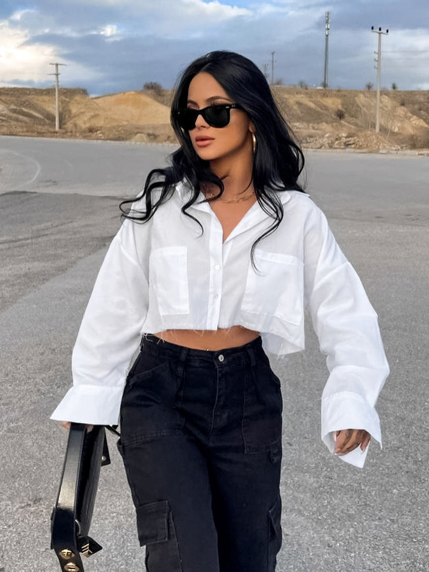 The Nova Cropped Shirt