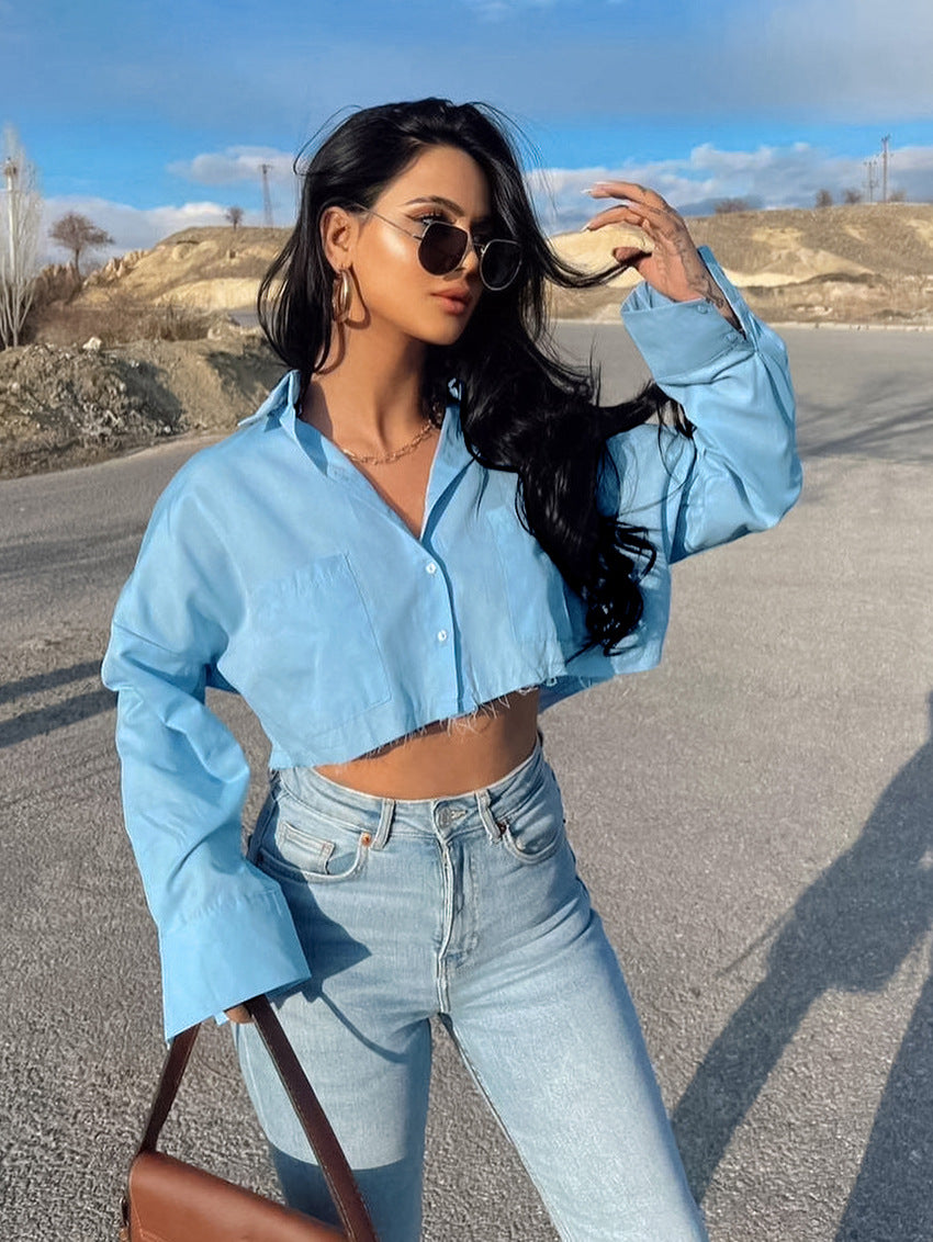The Nova Cropped Shirt