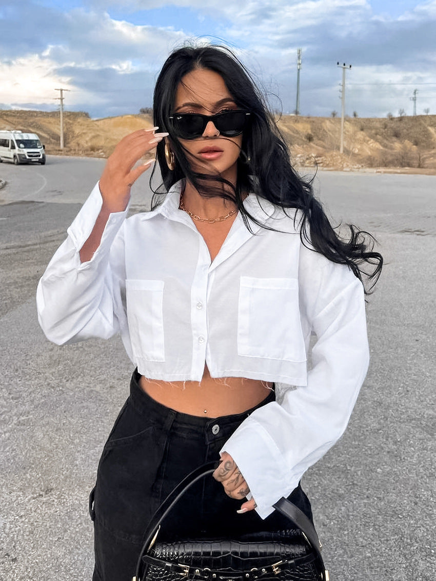 The Nova Cropped Shirt