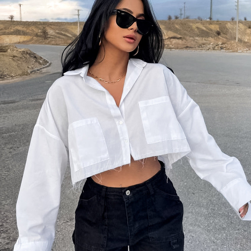 The Nova Cropped Shirt