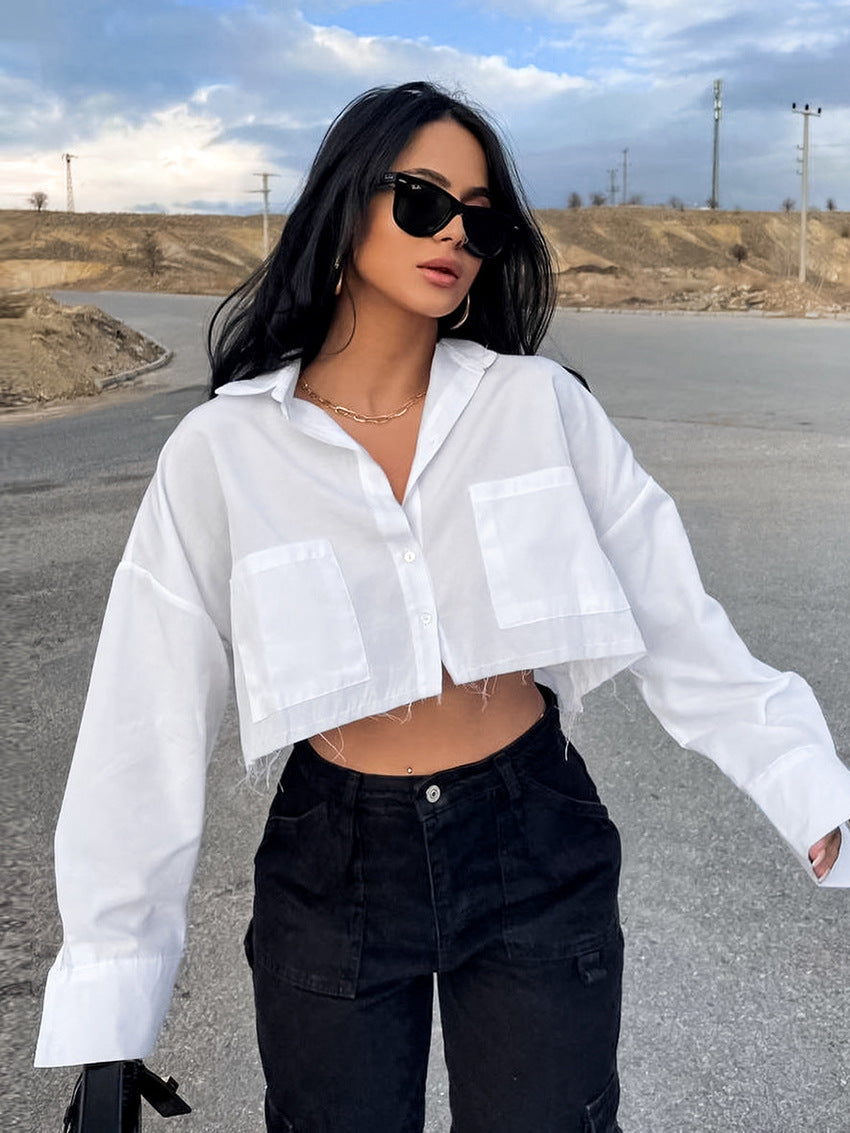 The Nova Cropped Shirt