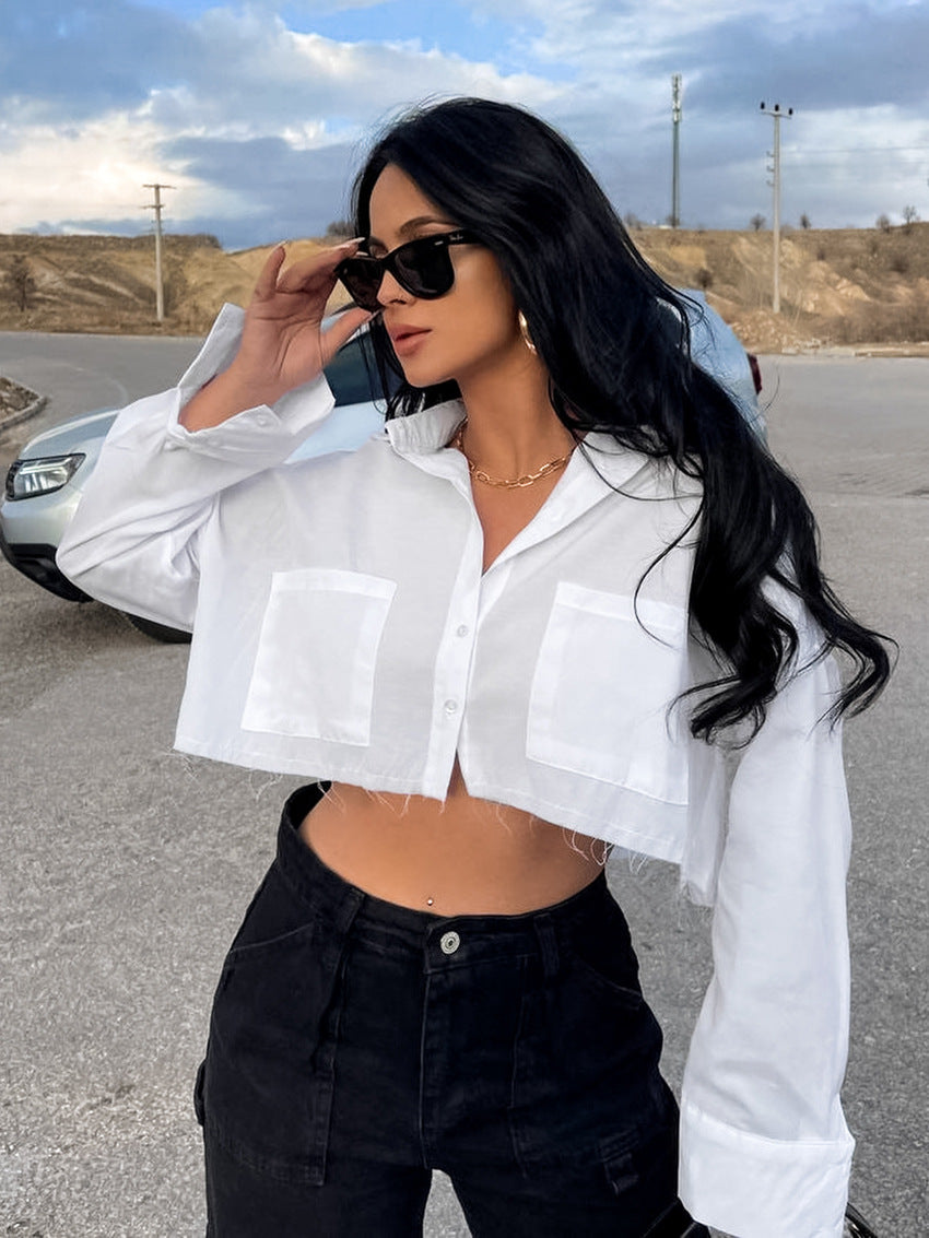 The Nova Cropped Shirt