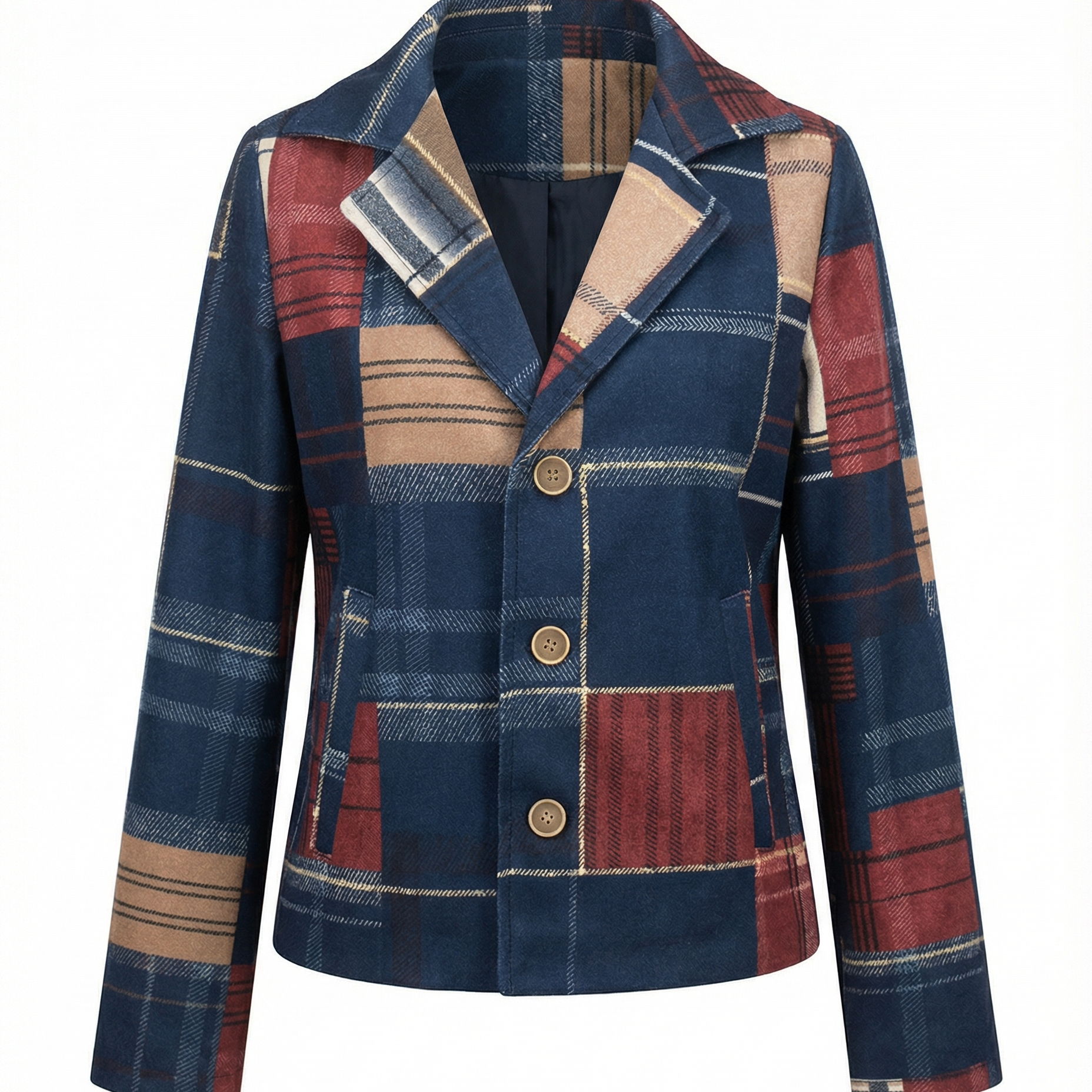 Heritage Plaid Button-Up Jacket