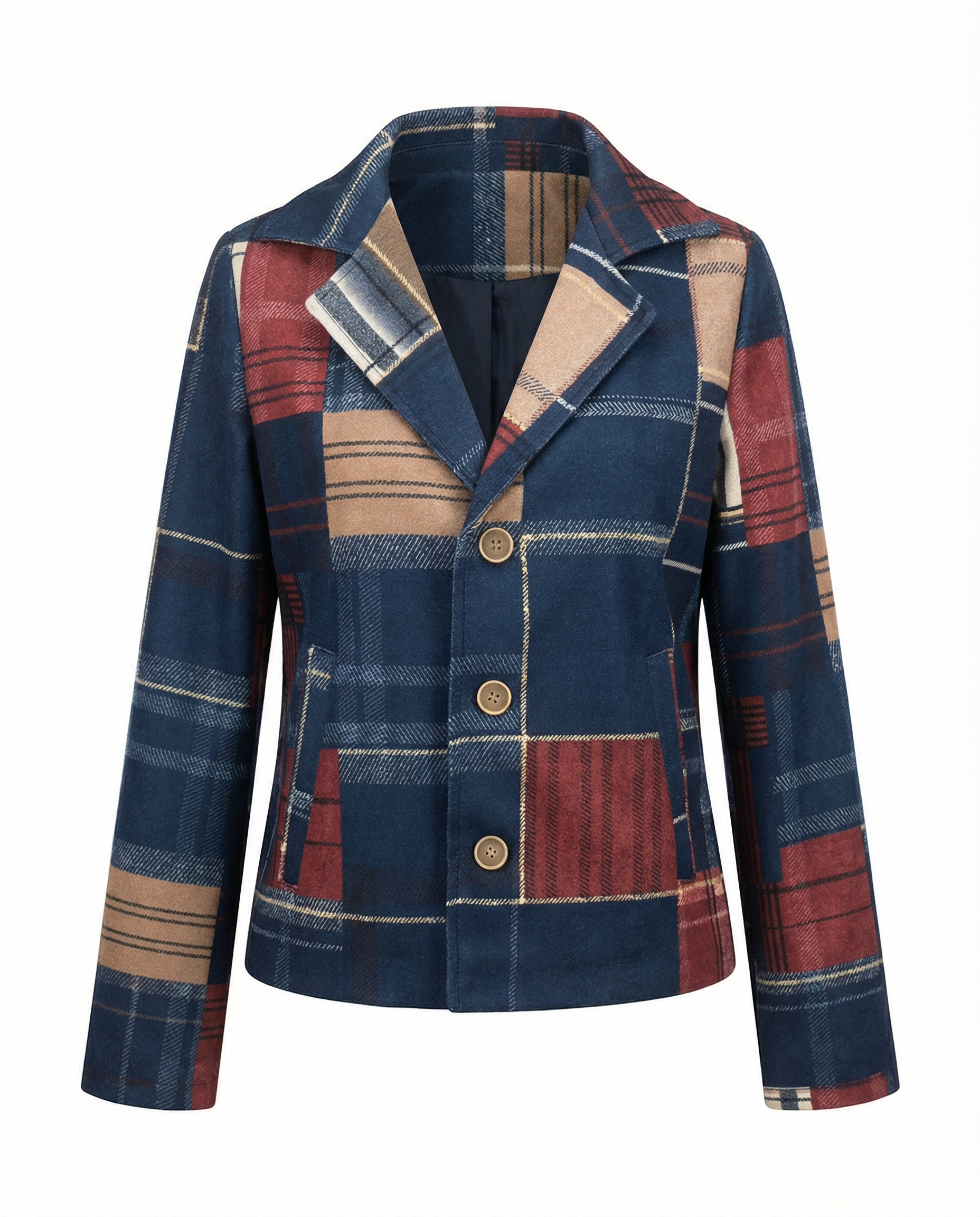 Heritage Plaid Button-Up Jacket