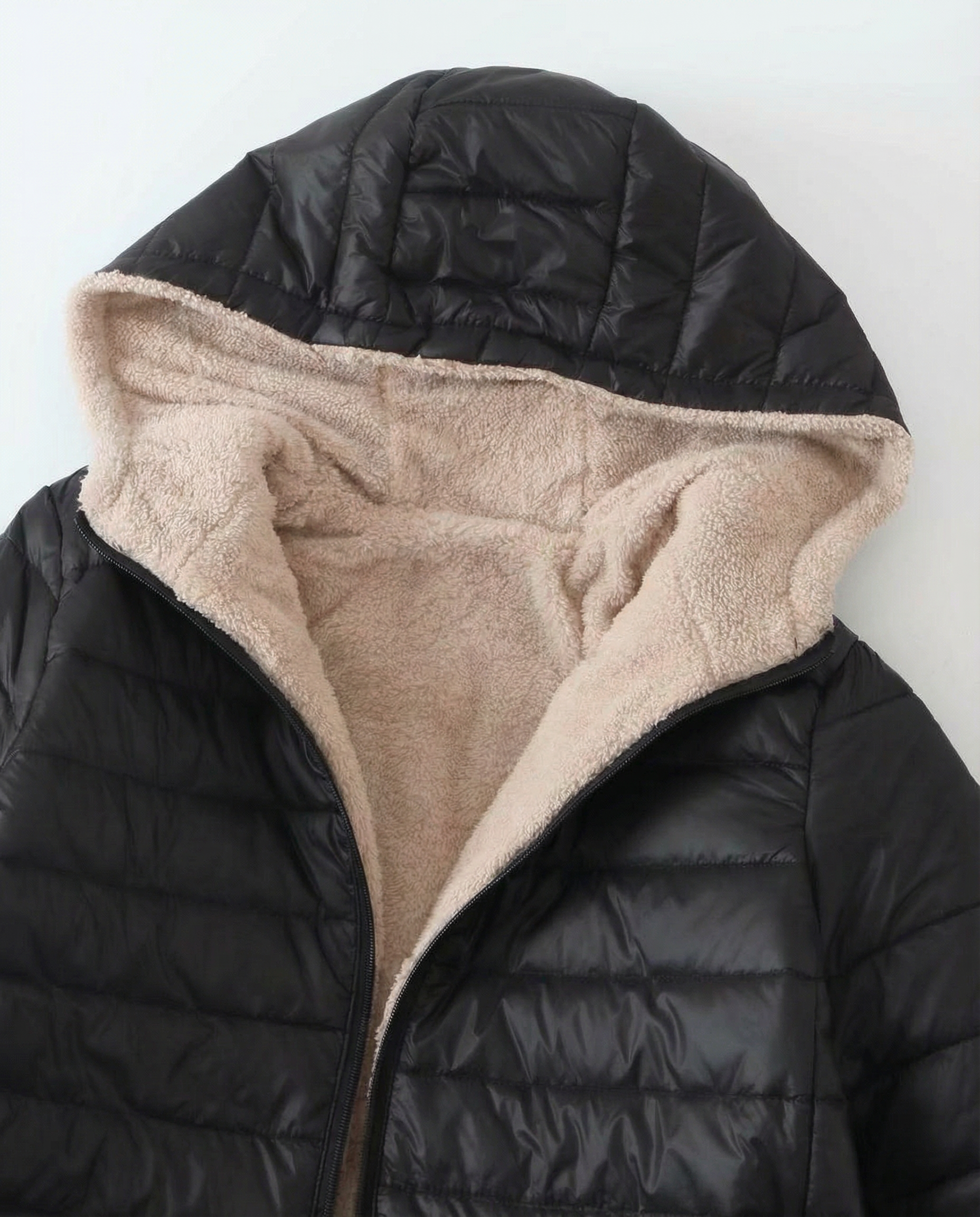 CozyCore Longline Puffer Coat