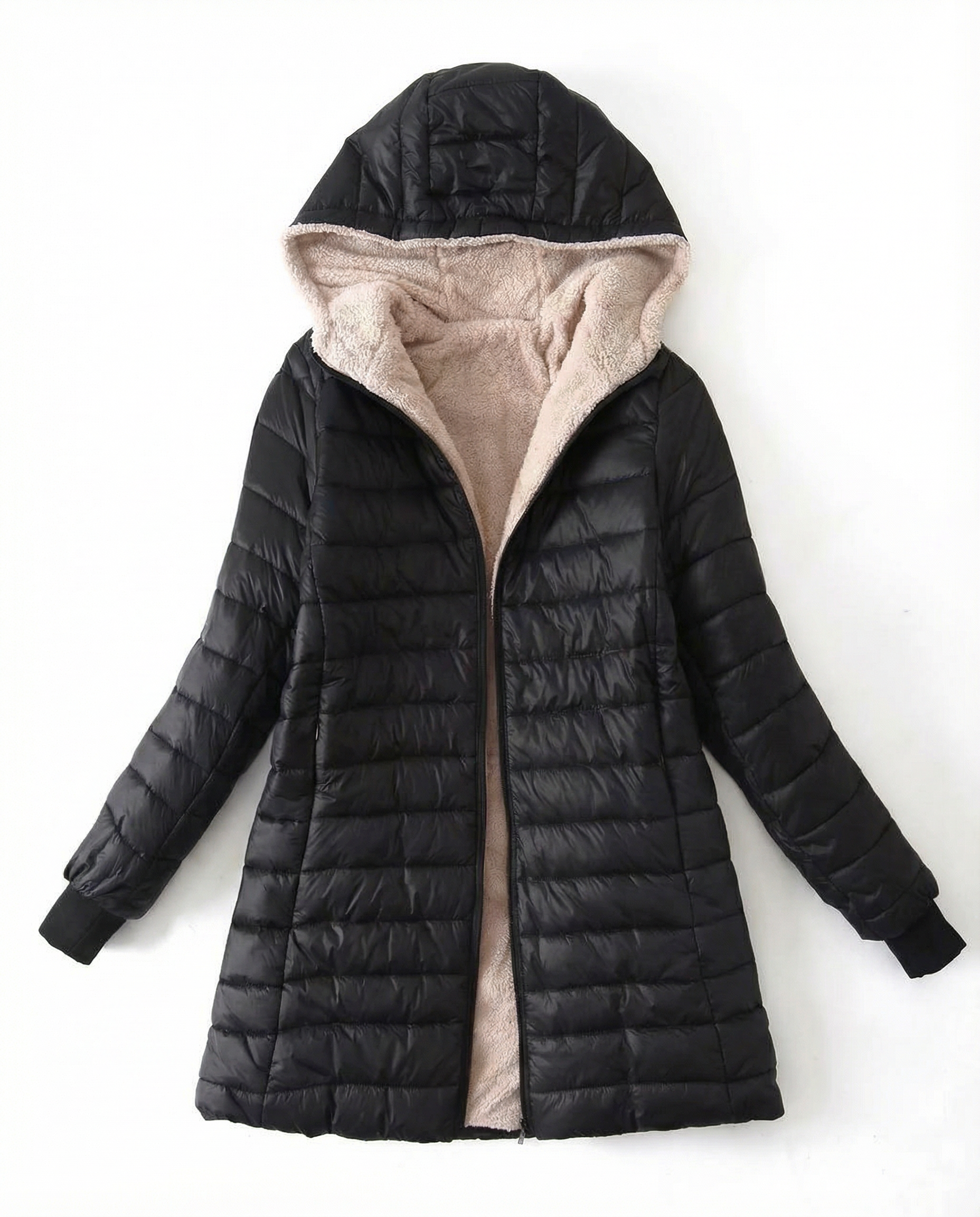 CozyCore Longline Puffer Coat