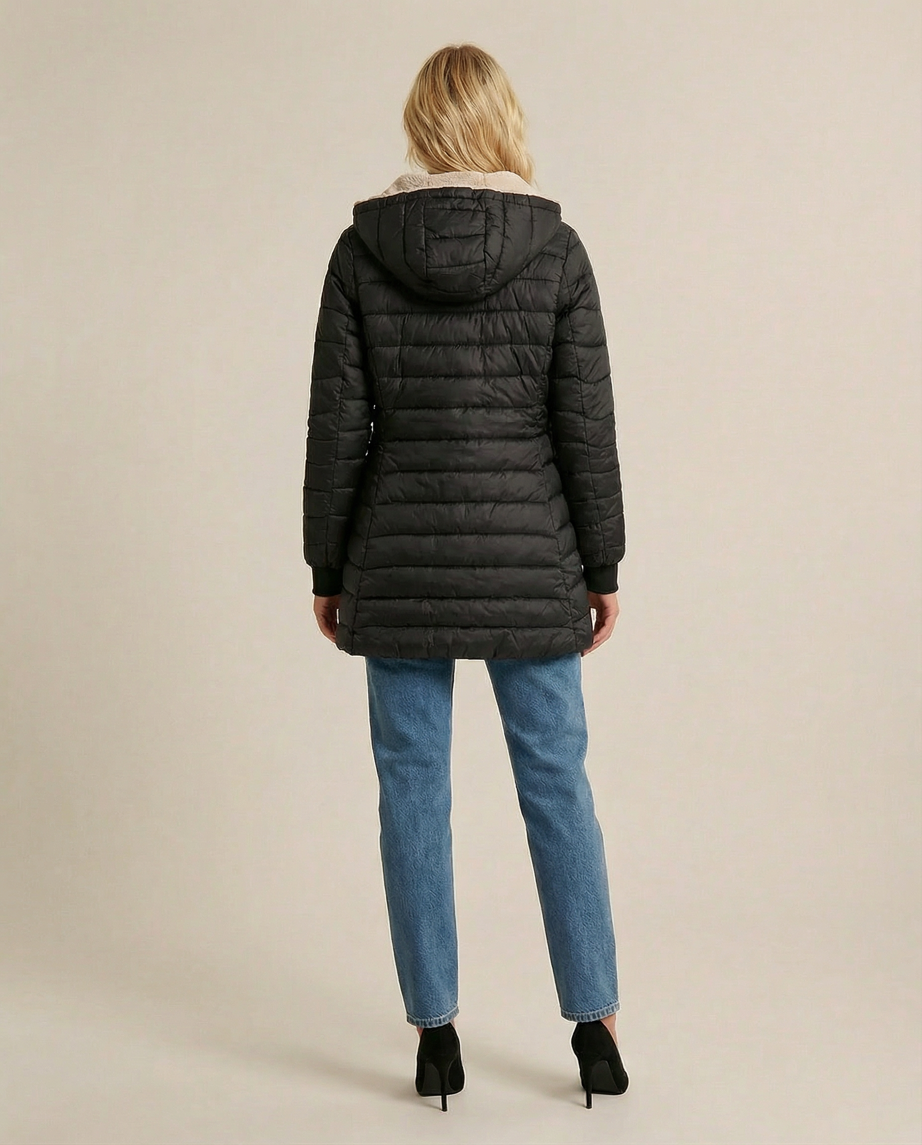 CozyCore Longline Puffer Coat