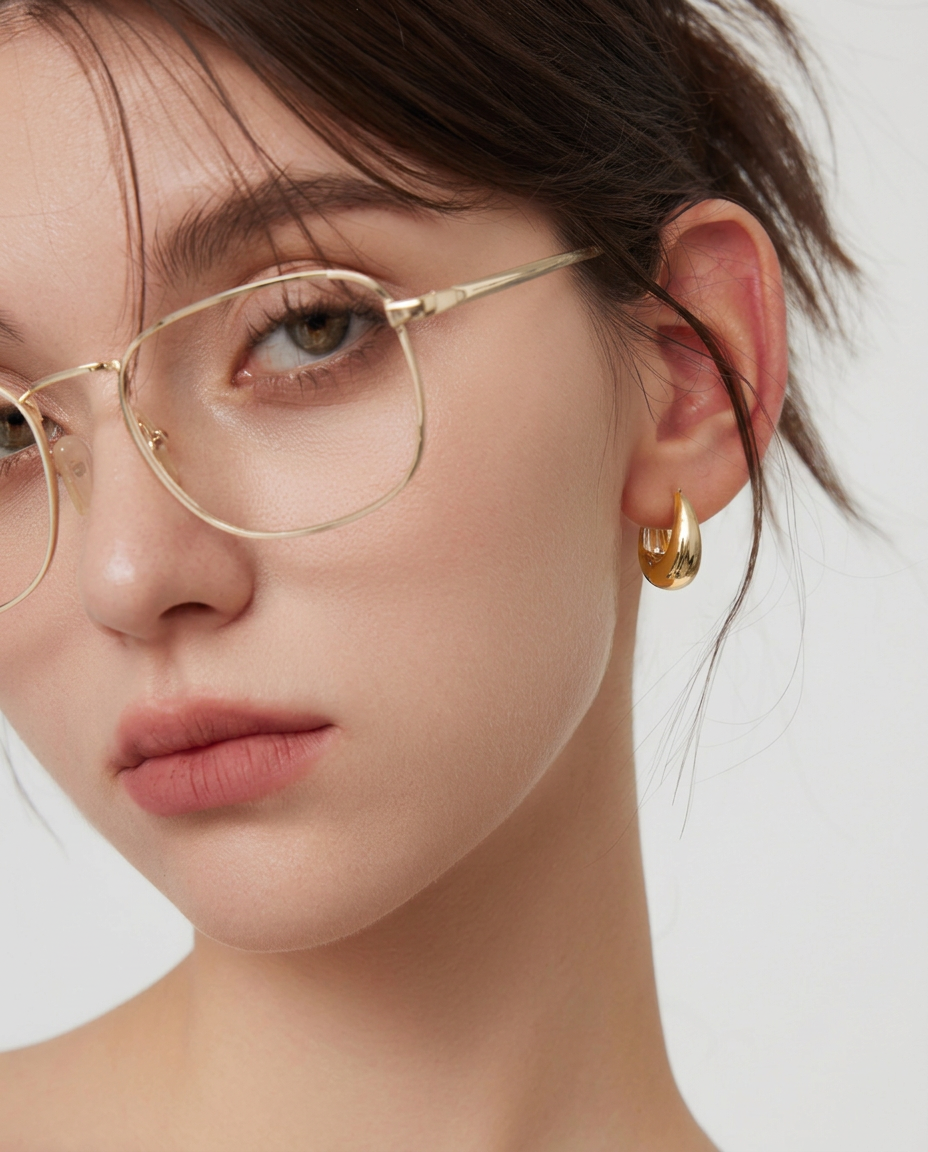 The Orbit Hoop Earrings