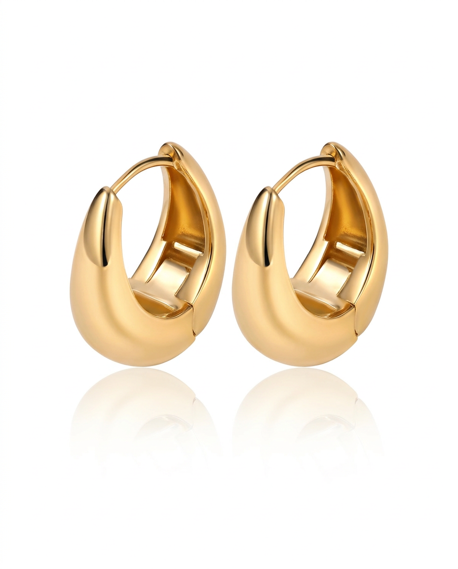 The Orbit Hoop Earrings