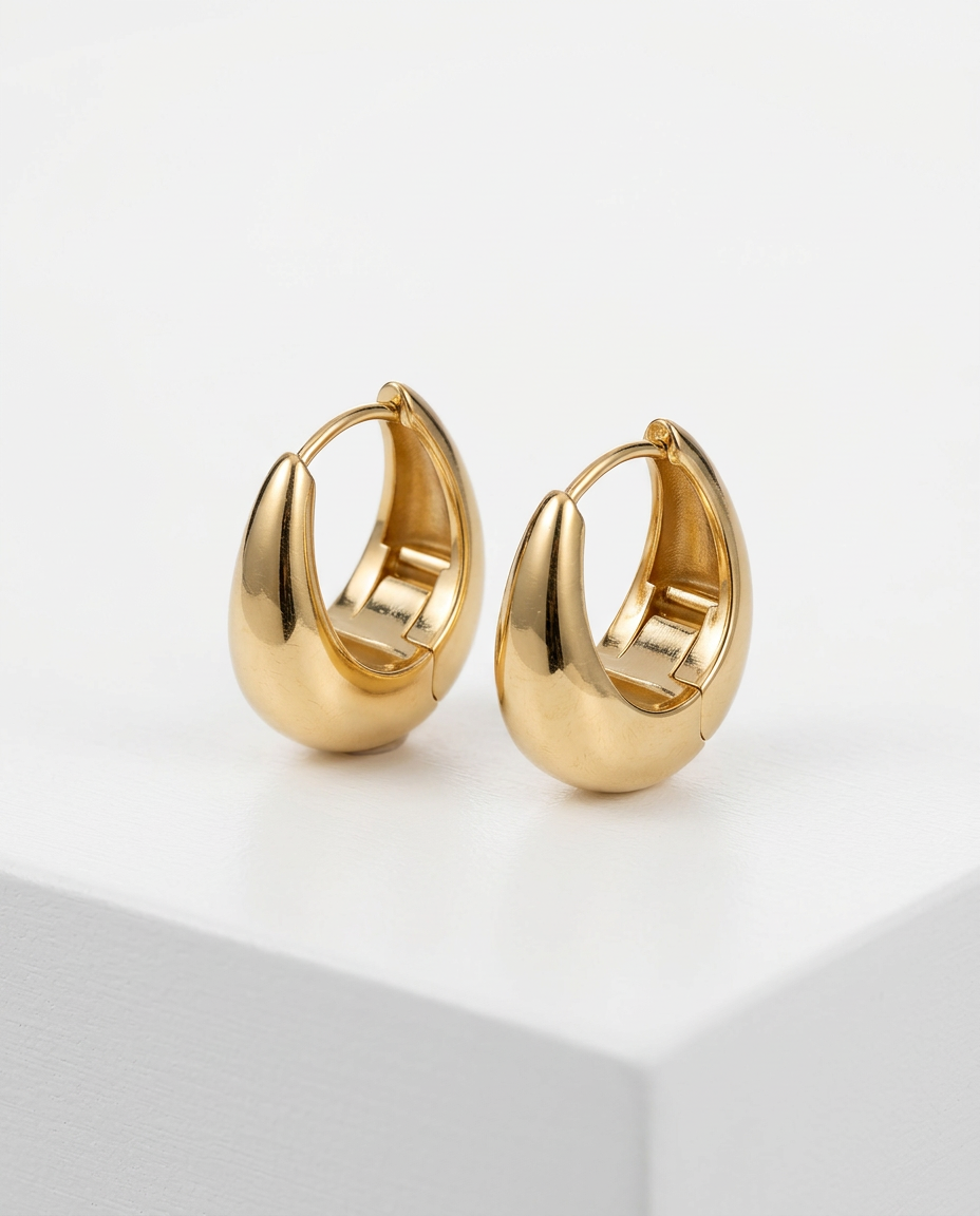 The Orbit Hoop Earrings