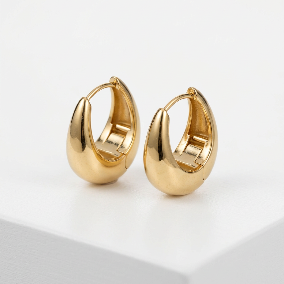 The Orbit Hoop Earrings