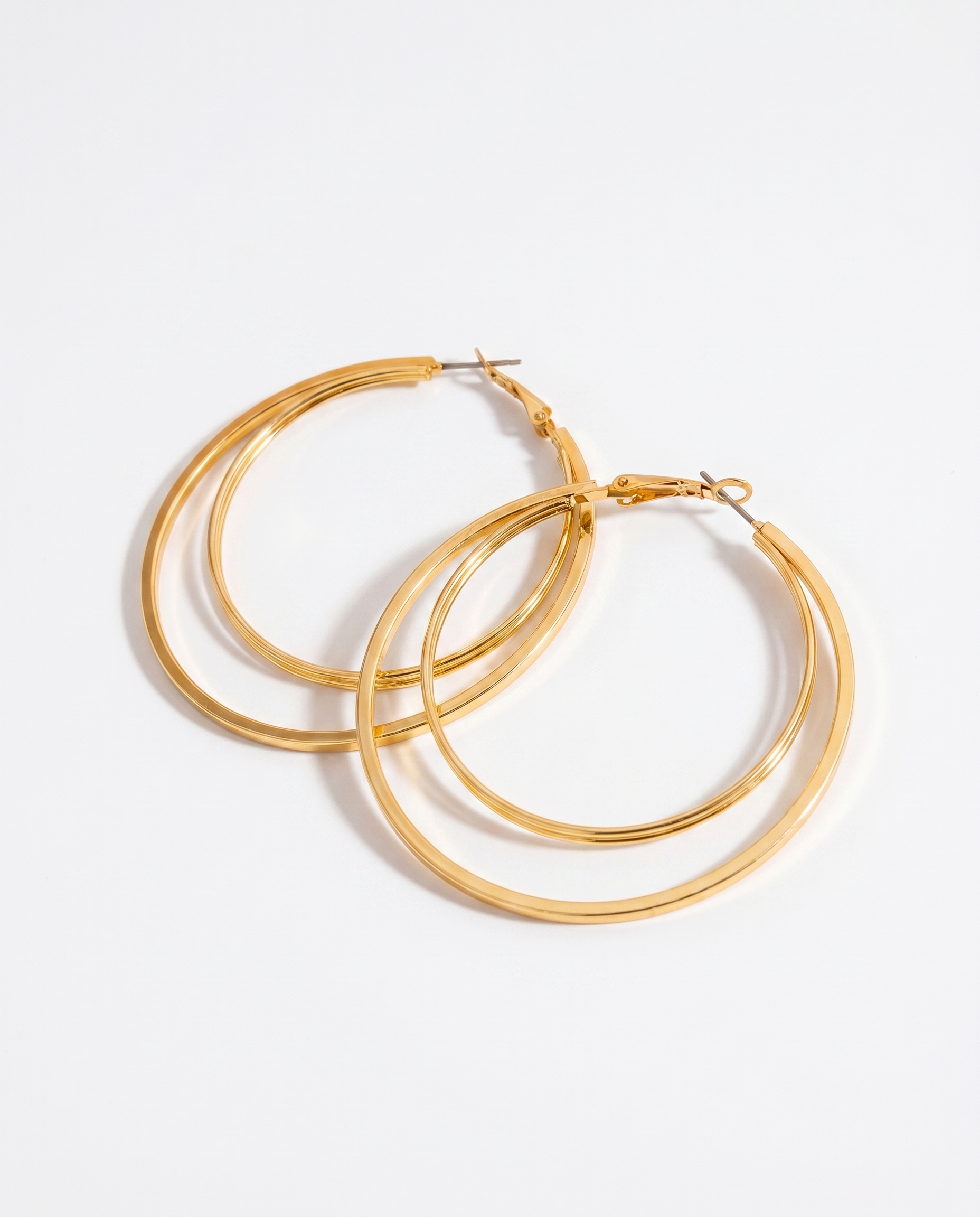 Dual Aura Hoop Earrings