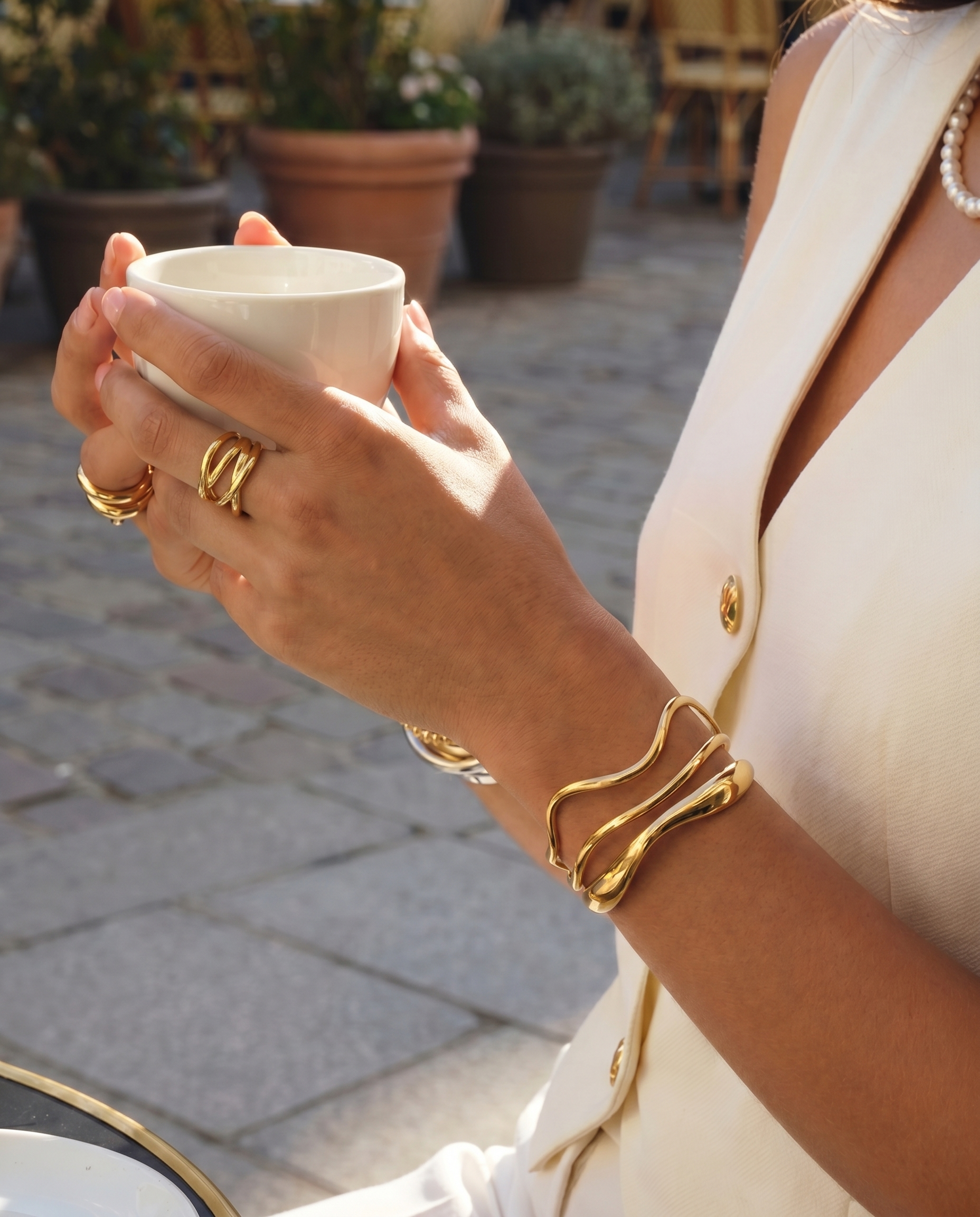 Serene Layers Ring