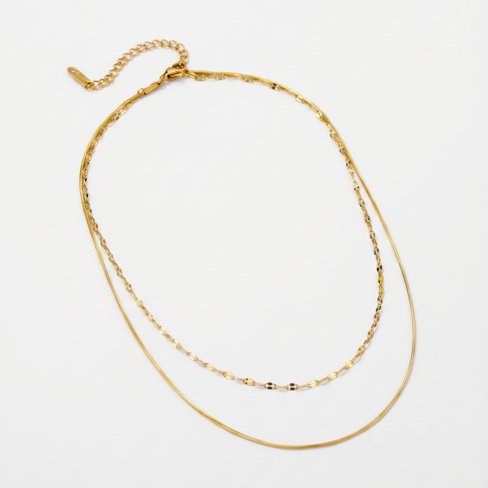 Ethereal Double Strand Necklace